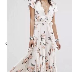 Free People All I Got Floral Maxi Dress